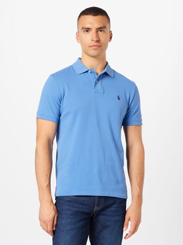T-Shirt Polo Ralph Lauren en bleu : devant