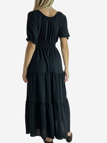 Elara Kleid in Schwarz