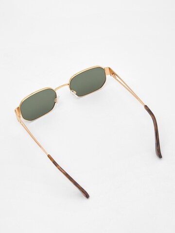 Lunettes de soleil Pull&Bear en or