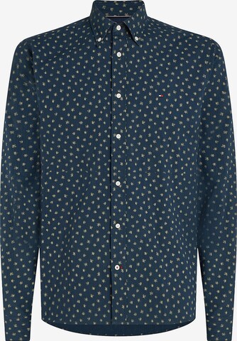 TOMMY HILFIGER - Ajuste regular Camisa en azul: frente