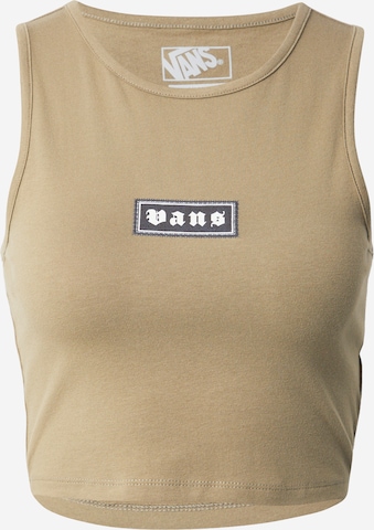 VANS Toppi värissä vihreä: etupuoli