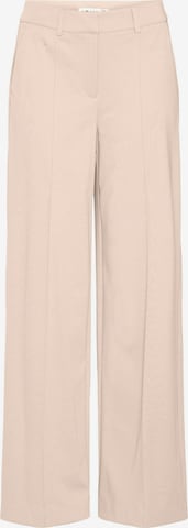 ICHI Плиссированные брюки 'IHKate' в Бежевый: спереди