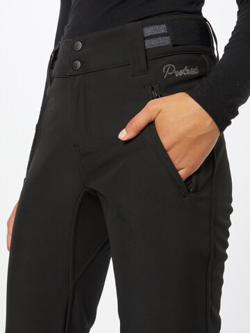 Regular Pantalon outdoor 'Lole' PROTEST en noir