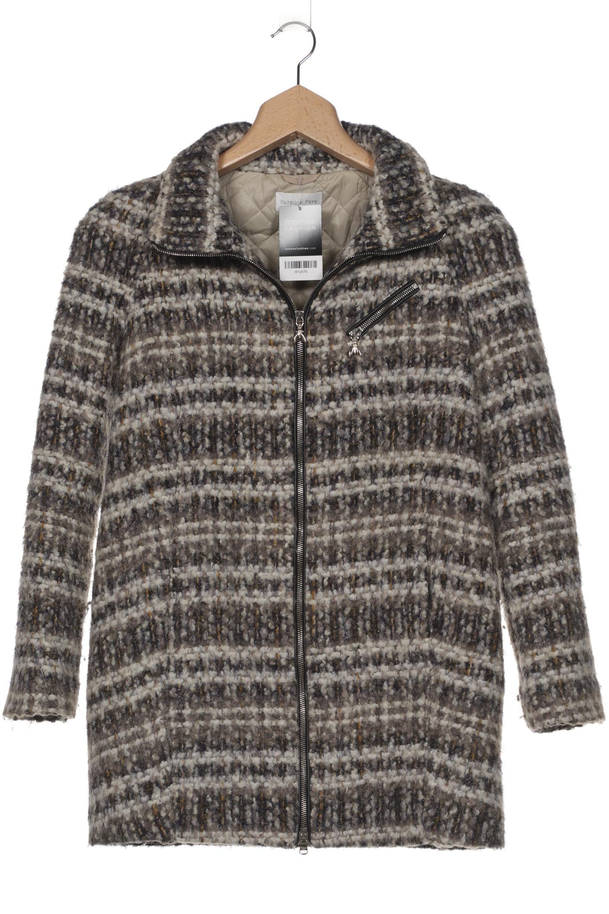 PATRIZIA PEPE Jacket & Coat in S in Grey: front