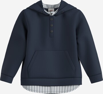 s.Oliver Sweatshirt in Blauw: voorkant