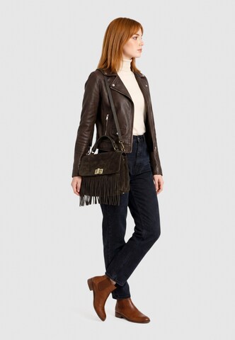 HARPA Handbag 'Boho' in Brown: front