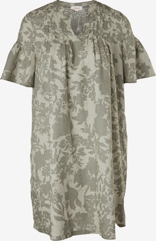 s.Oliver Shirt Dress in Green