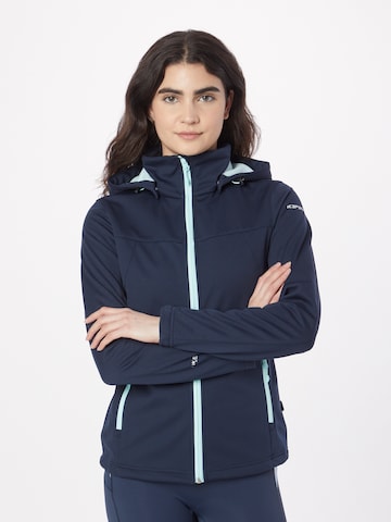 ICEPEAK Outdoorjacke 'BOISE' in Blau: predná strana