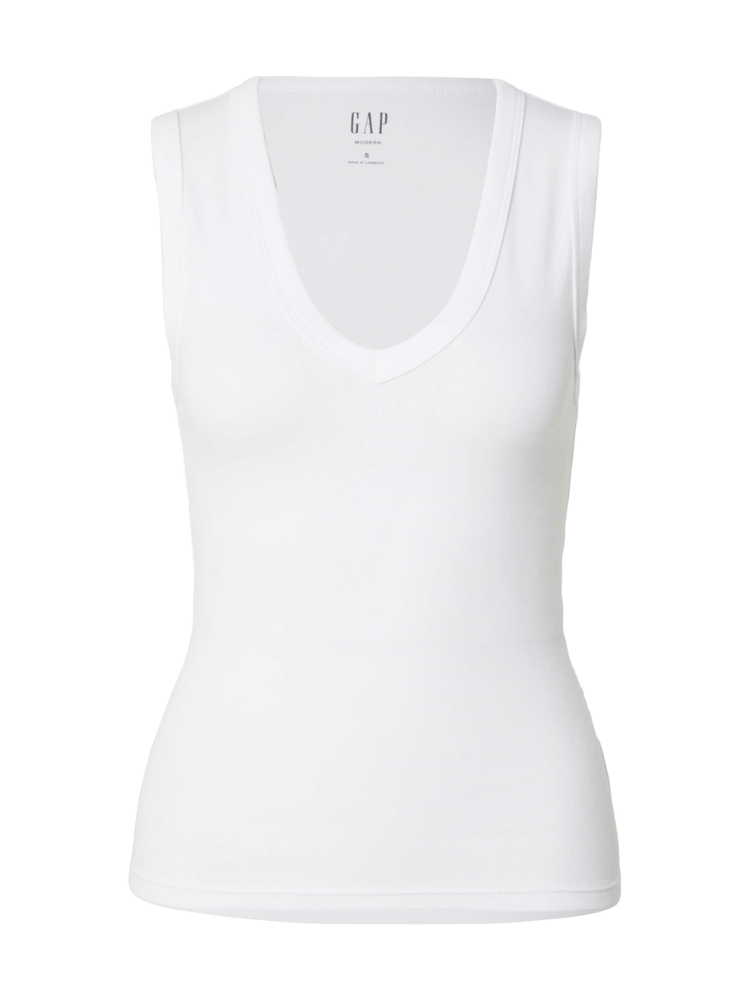 GAP Top in Wit: voorkant