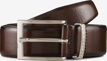 Ceinture 'Bill' TOM TAILOR en marron : devant