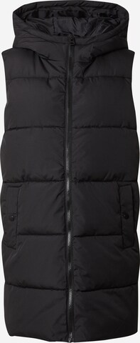 Gilet 'LIGAHOLLY' VERO MODA en noir : devant