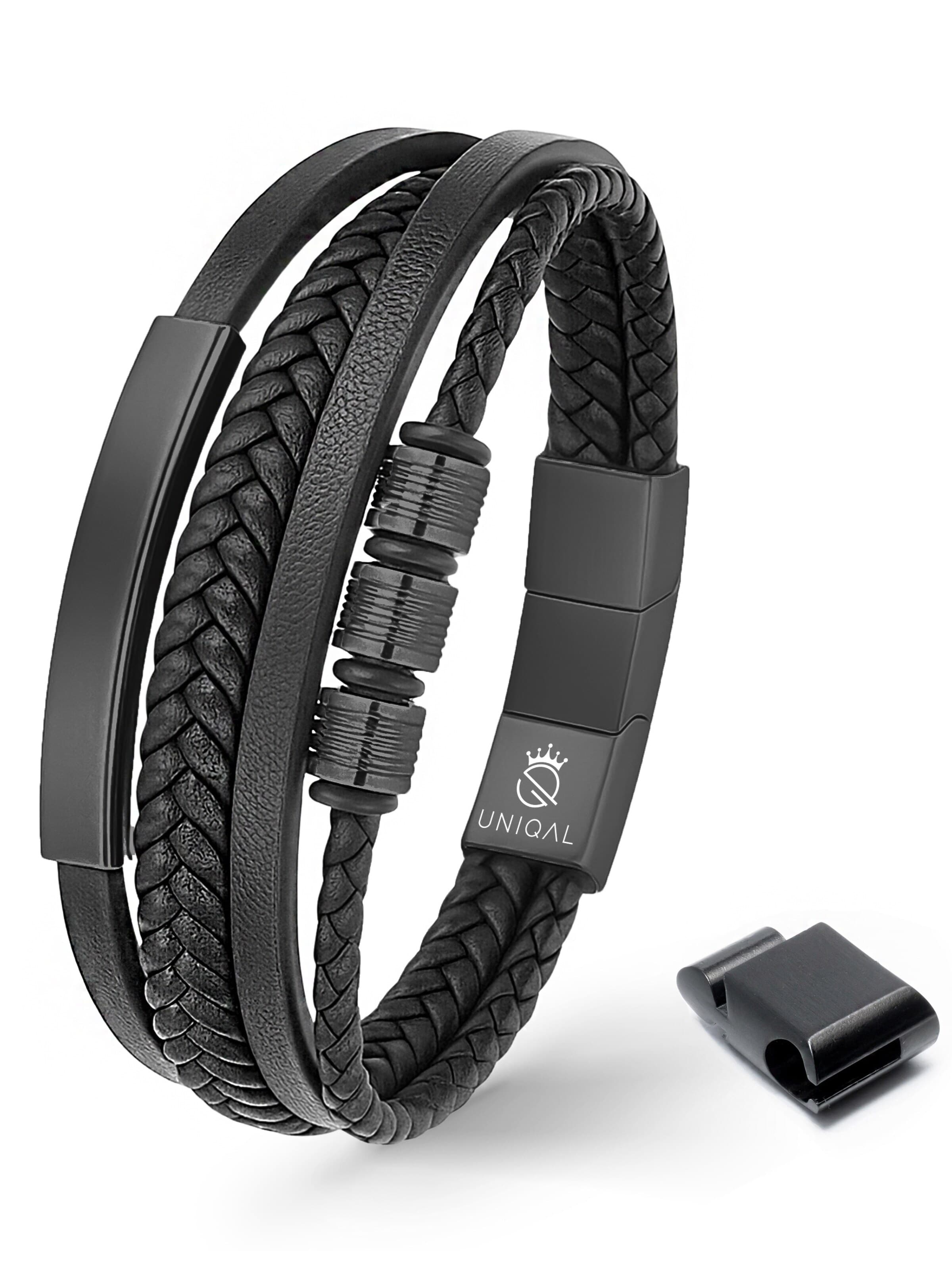 UNIQAL Bracelet in Black: front