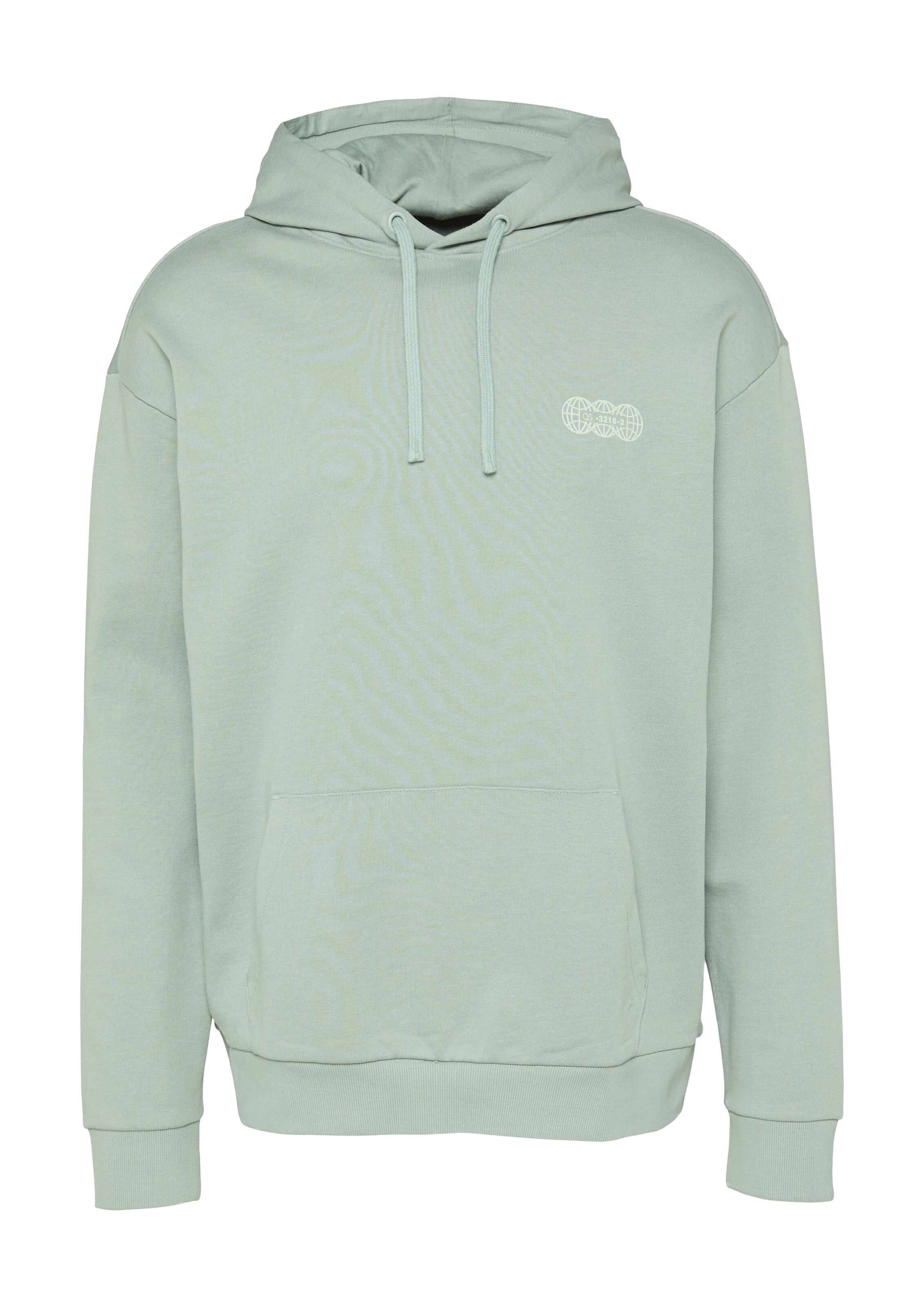 QS Sweatshirt in Grün: Vorderseite