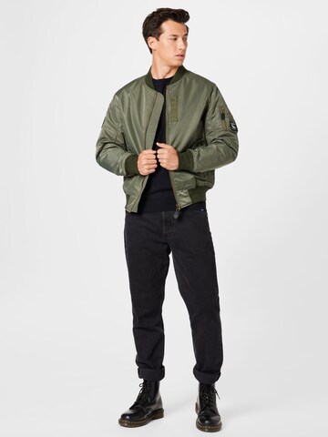 Veste mi-saison 'MA1' Superdry en vert