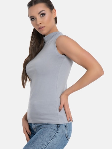Evoni Top in Grey