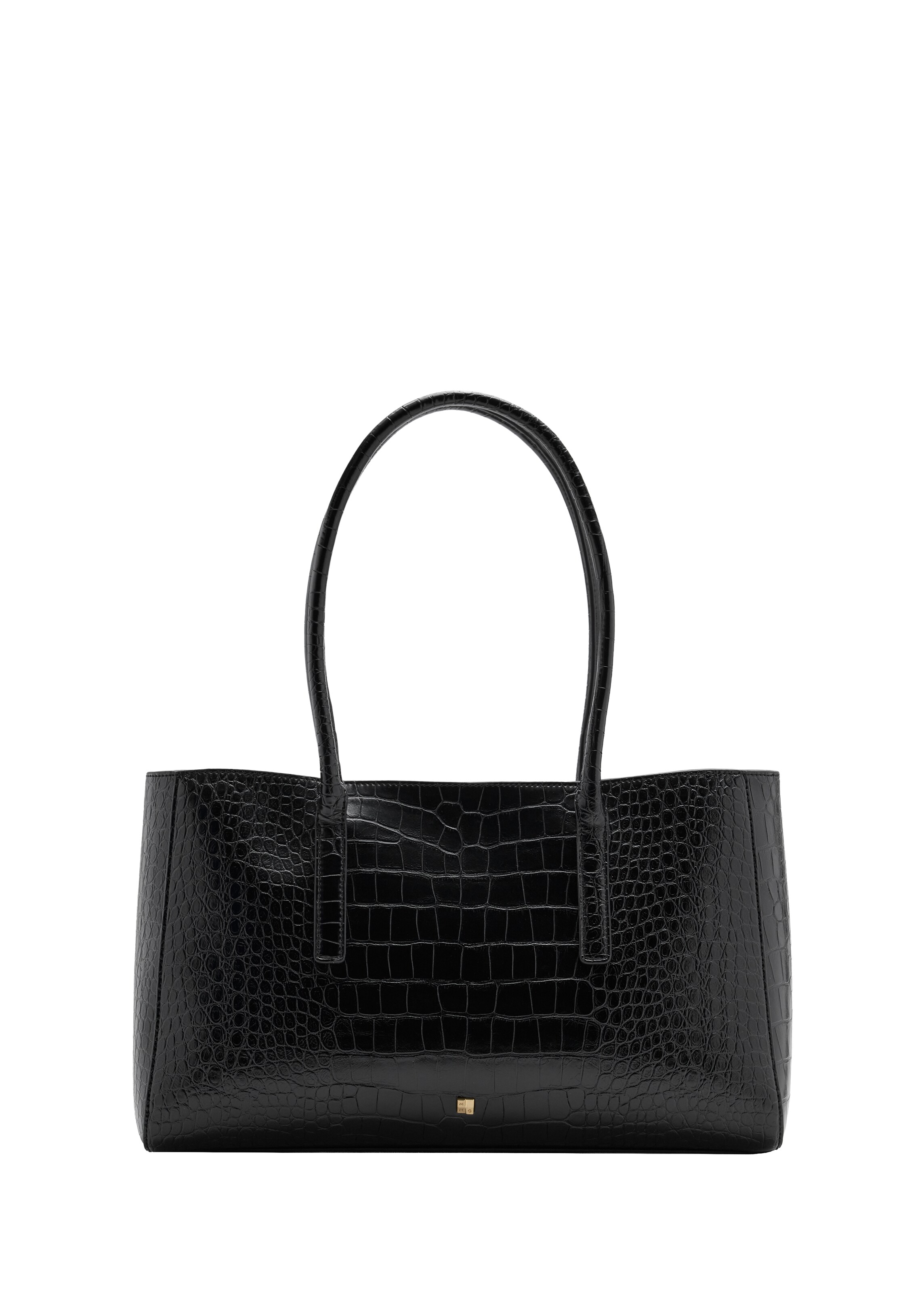 Cabas 'CAMILA' MANGO en noir : devant