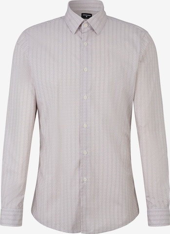 Coupe slim Chemise business 'Stan' STRELLSON en blanc : devant