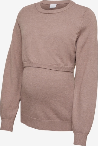 Pull-over MAMALICIOUS en rouge : devant