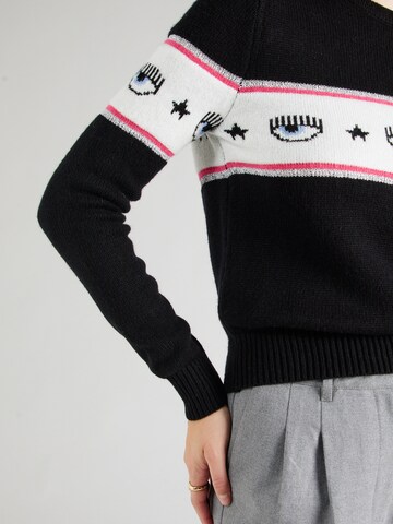 Pullover 'MAGLIERIA' di Chiara Ferragni in nero