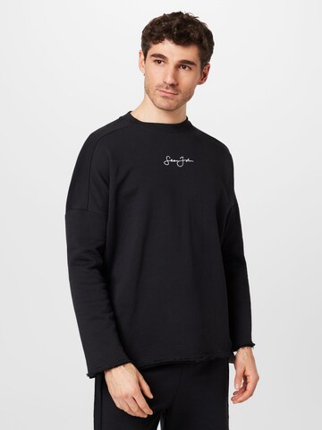 Sean John Sweatshirt in Black: front