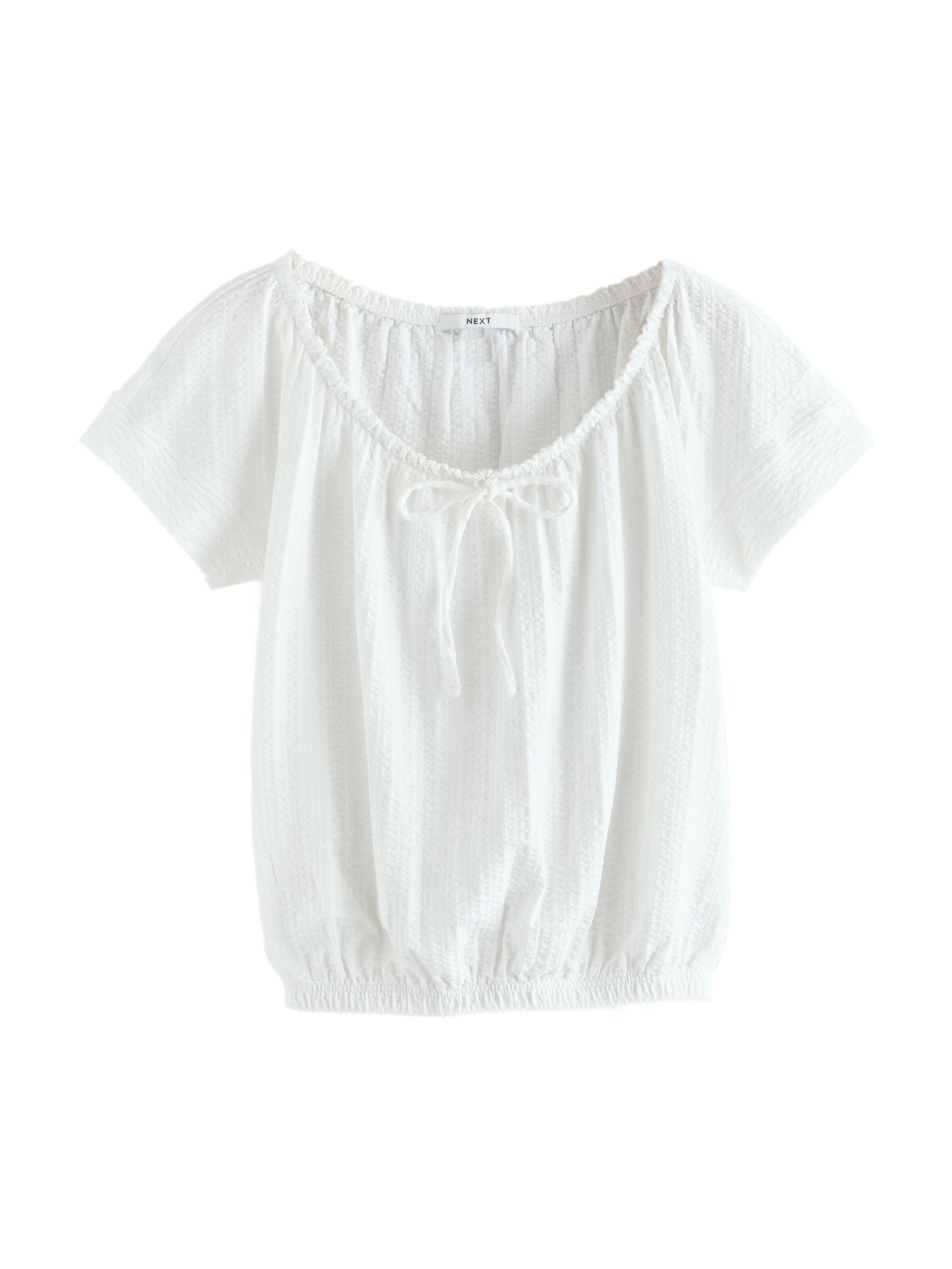 Next Blouse in de kleur Wit, Productweergave