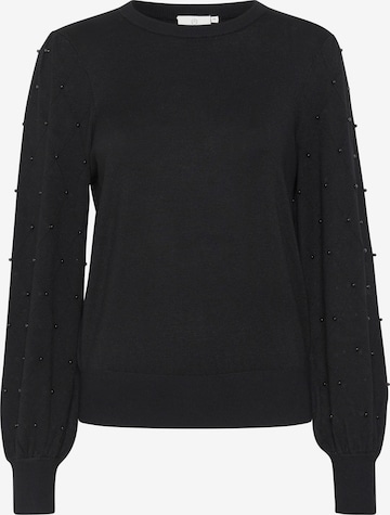 Kaffe Pullover 'KAKaren' i sort: forside