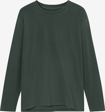 SCHIESSER - Camiseta para dormir 'Mix & Relax' en verde: frente