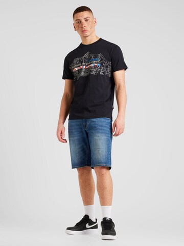 NAPAPIJRI T-Shirt 'TURIN 1' in Schwarz