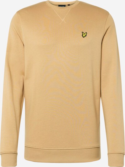 Lyle & Scott Sweatshirt in sand / gelb / schwarz, Produktansicht