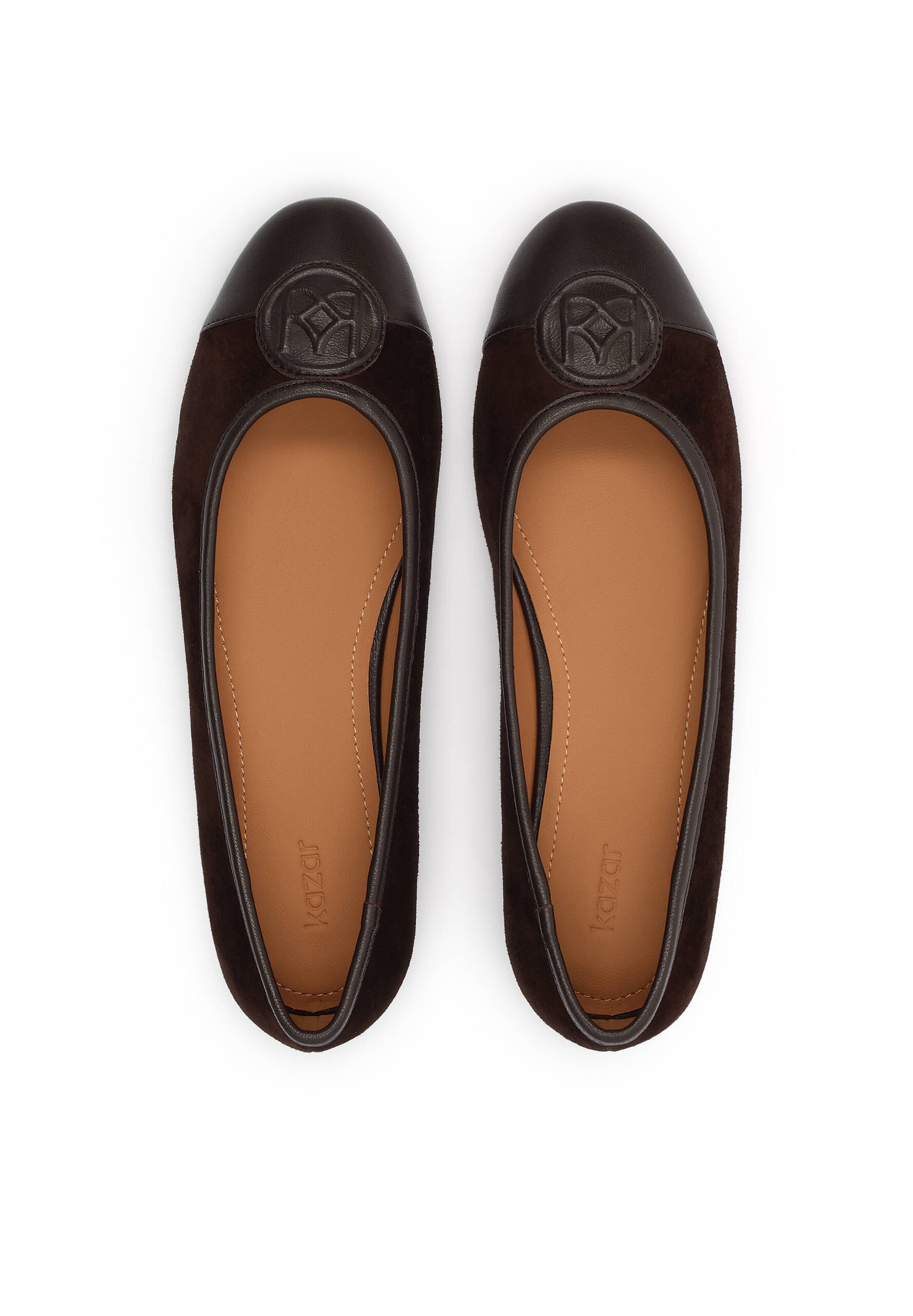 Kazar Ballet Flats in Brown