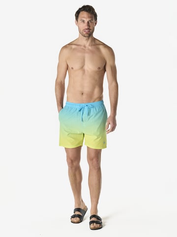 Shorts de bain KOROSHI en mélange de couleurs