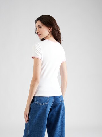 T-shirt Tommy Jeans en blanc