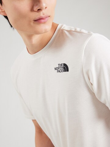 THE NORTH FACE Функциональная футболка 'Foundation Mountains Faces' в Белый