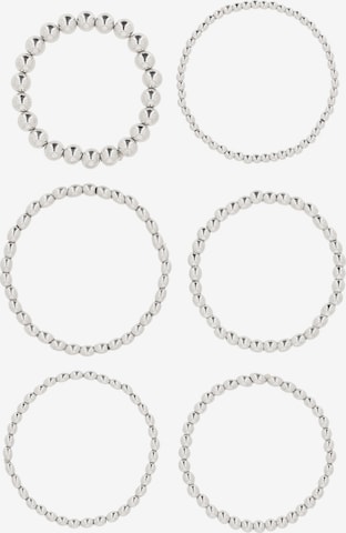 NAEMI Rannekoru 'Evening' värissä hopea: etupuoli