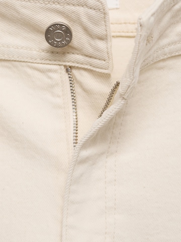 MANGO Loosefit Farmer 'CATHERIN' - fehér