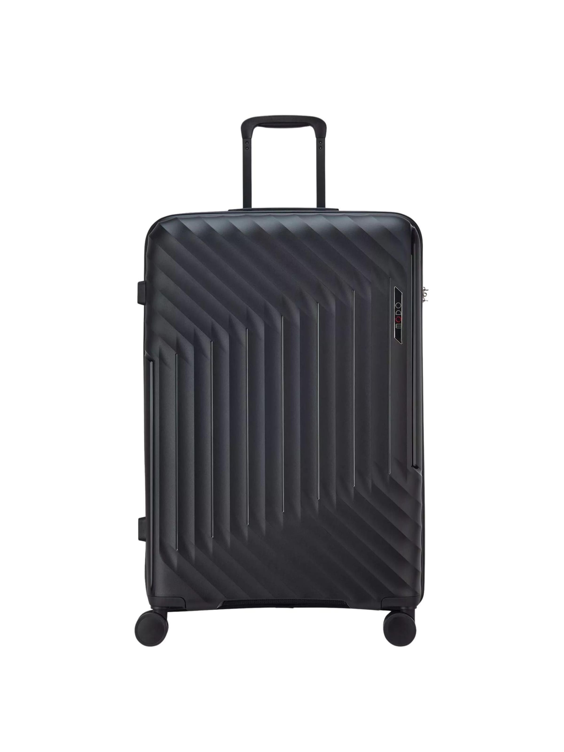 MODO by Roncato Trolley 'LUMEN'‌‌‌‌‌‌ in Schwarz: Vorderseite