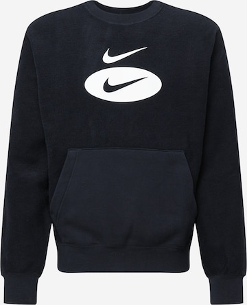 Nike Sportswear Mikina – černá: přední strana