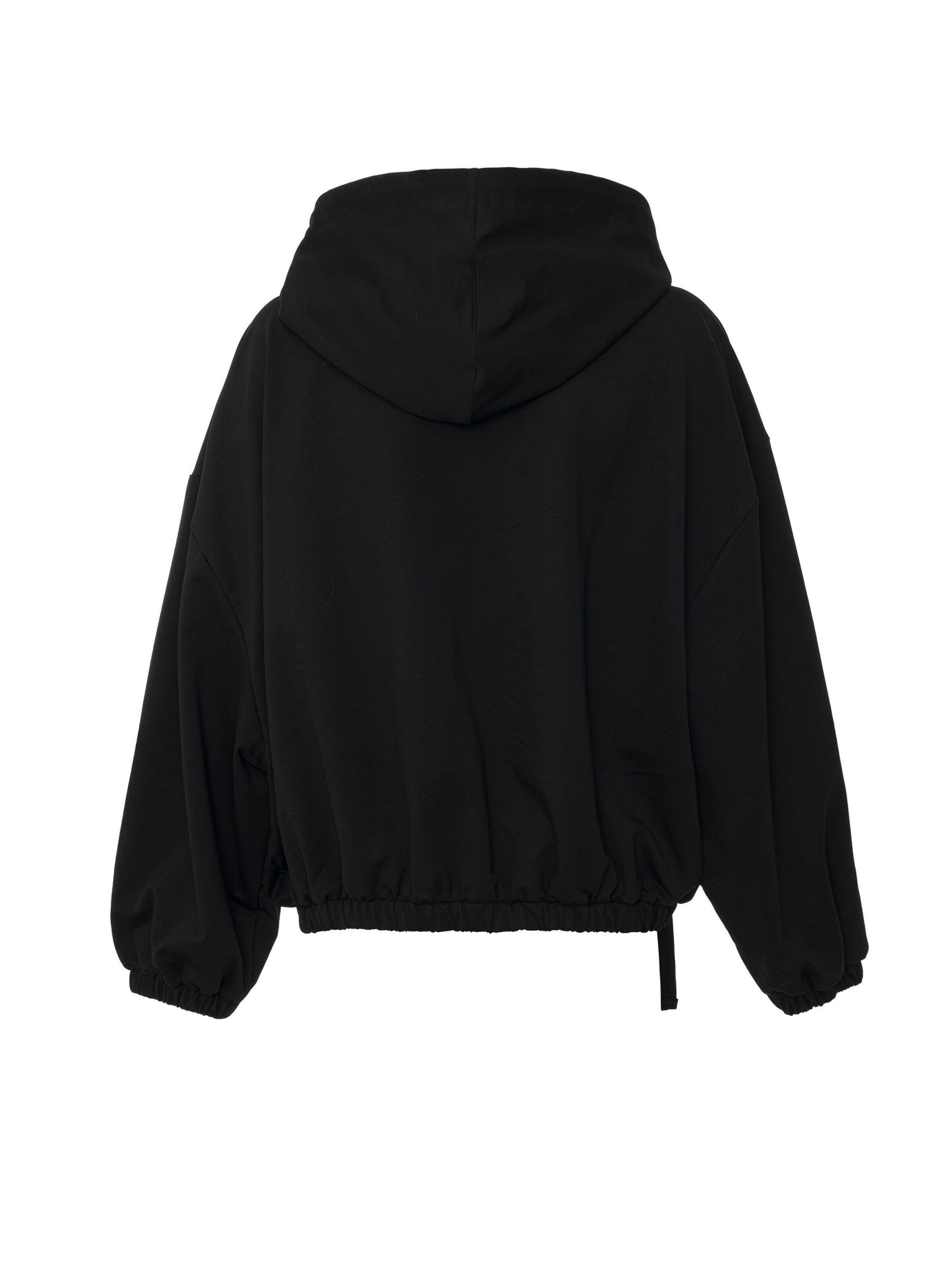 CIPO & BAXX Zip-Up Hoodie 'WL368' in Black