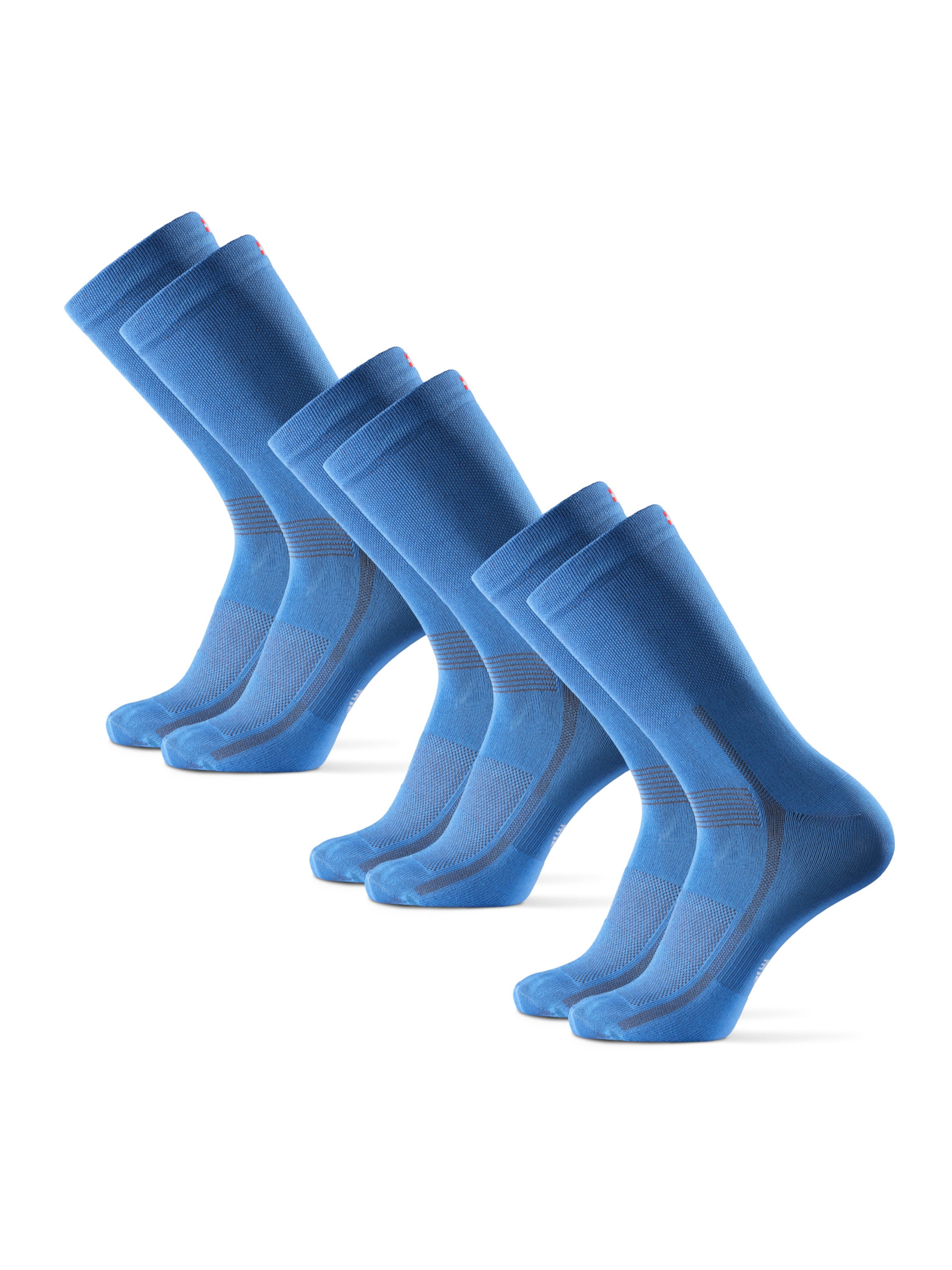 DANISH ENDURANCE Sports socks 'Aero Cycling Crew' in Blue