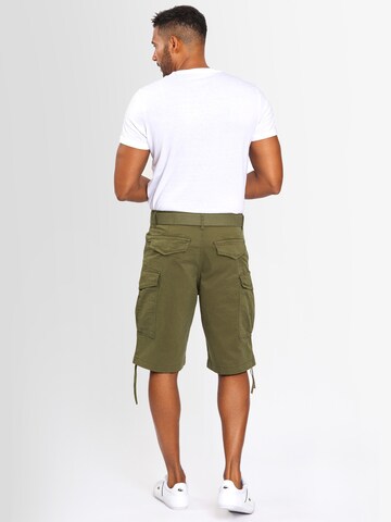 Alessandro Salvarini Regular Cargo Pants in Green