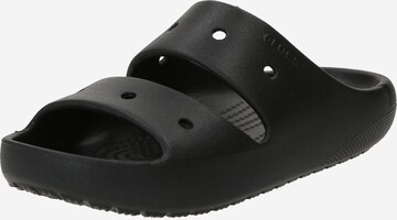 juoda Crocs Atviri batai 'Classic': priekis