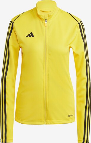 ADIDAS PERFORMANCE Trainingsjack 'Tiro 23' in Geel: voorkant