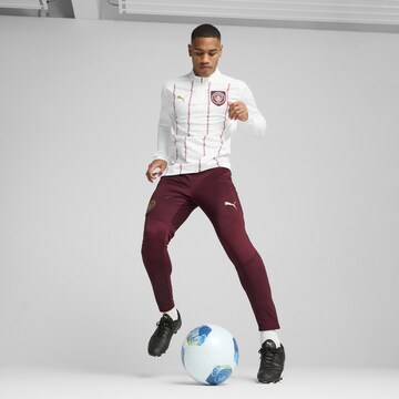T-Shirt fonctionnel 'Manchester City Pre-Match' PUMA en blanc