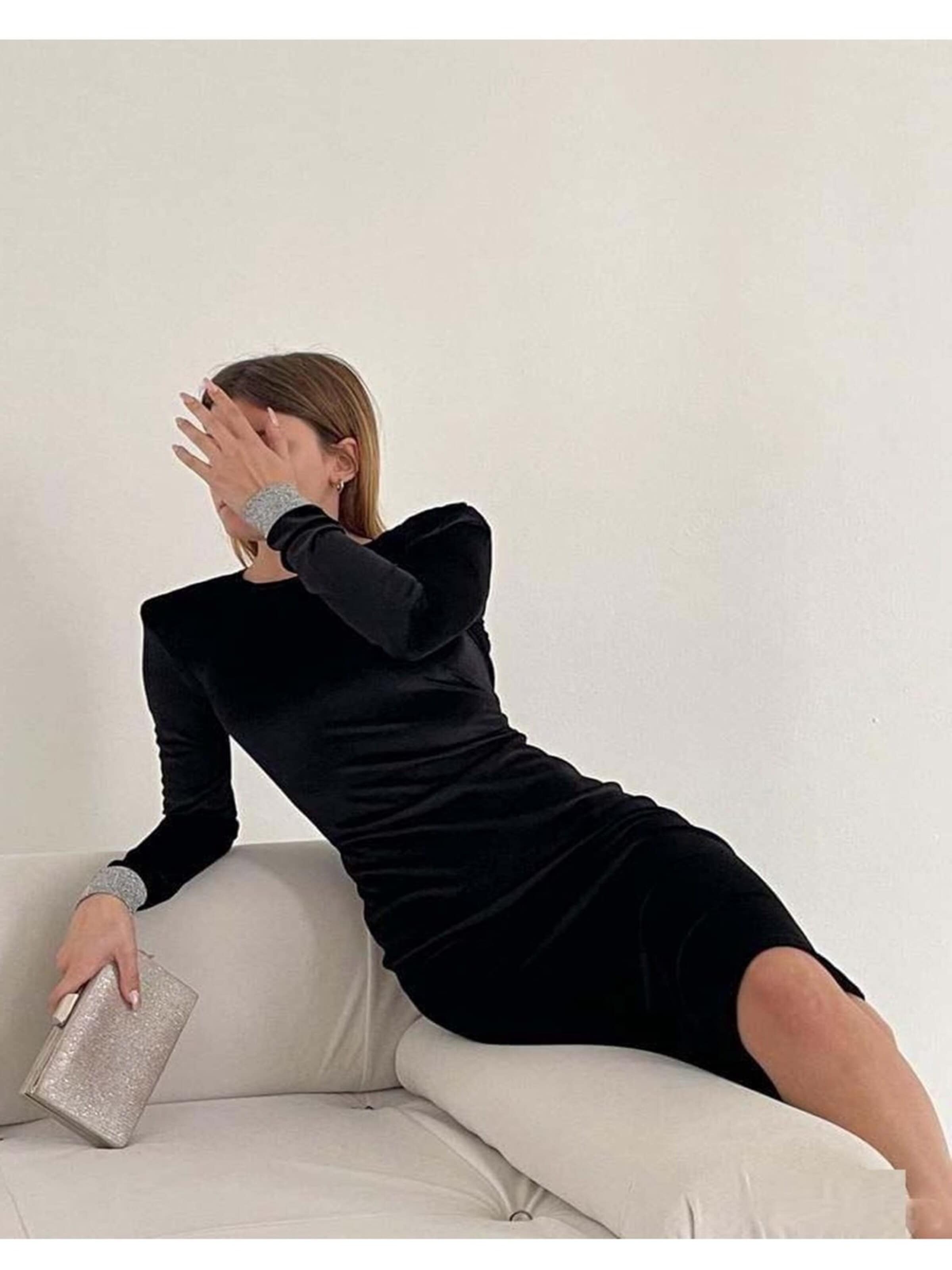 WOMAN VISION Šaty – černá