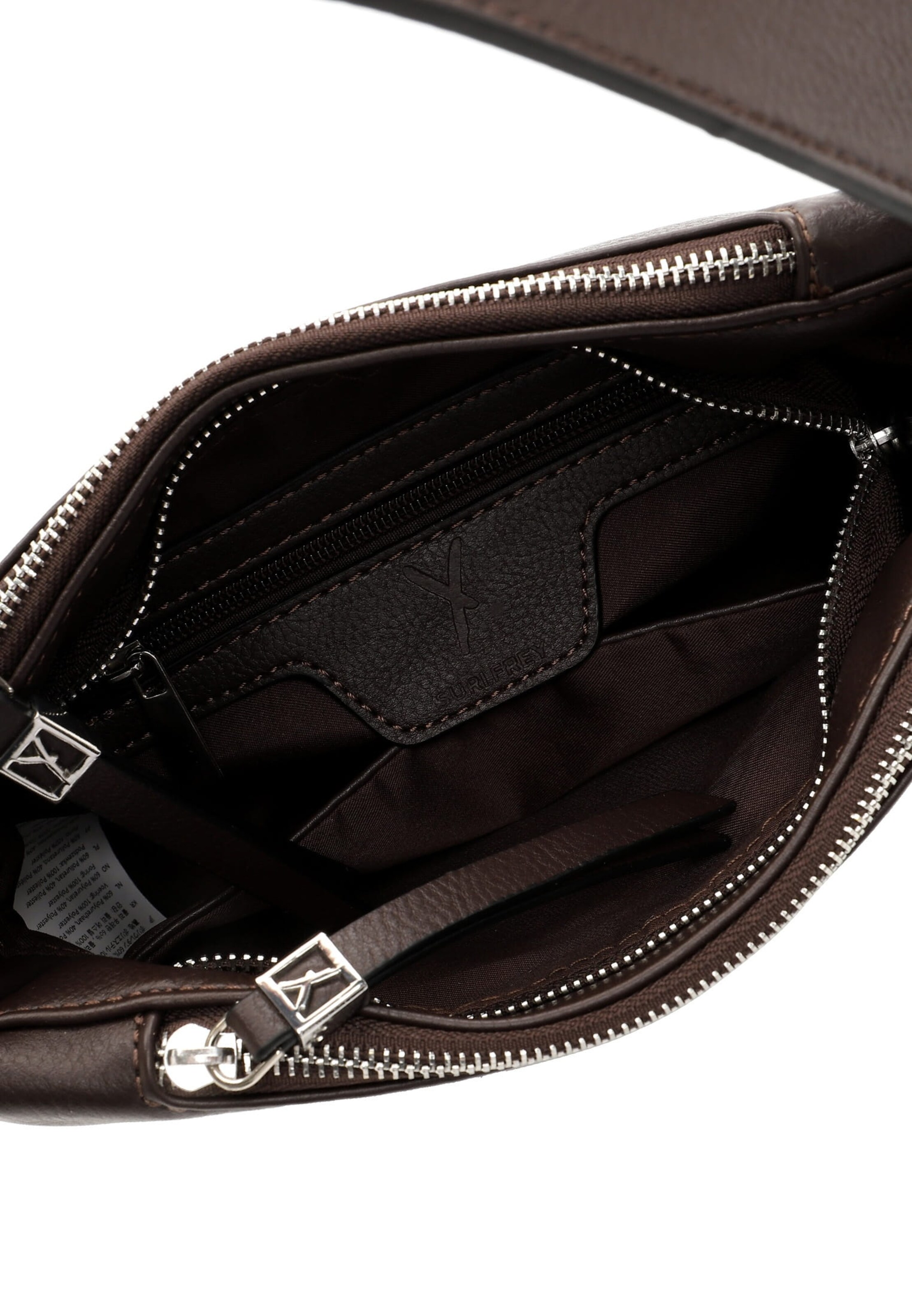 Poche ventrale 'Abbey' Suri Frey en marron