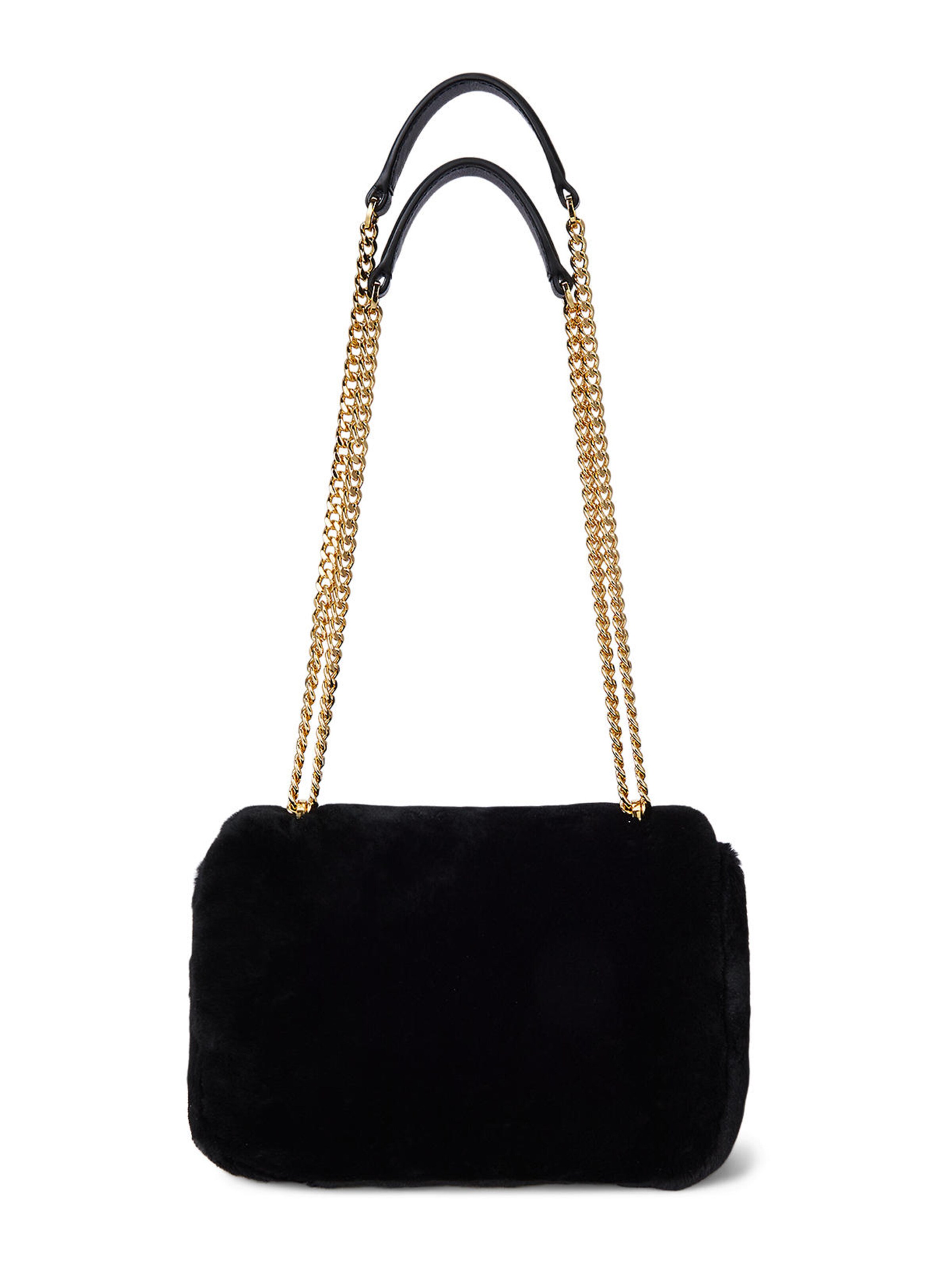 Lauren Ralph Lauren Чанта за през рамо 'SOPHEE 22' в черно