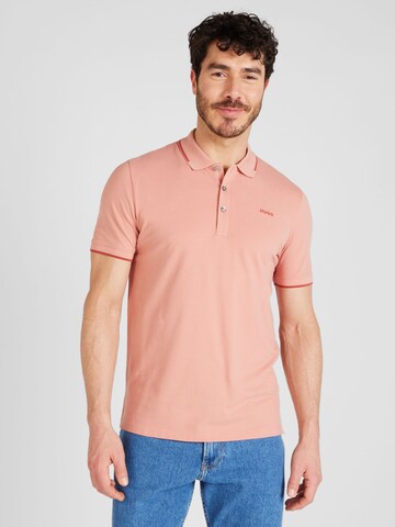 HUGO Shirt 'Dinoso' in Rood: voorkant