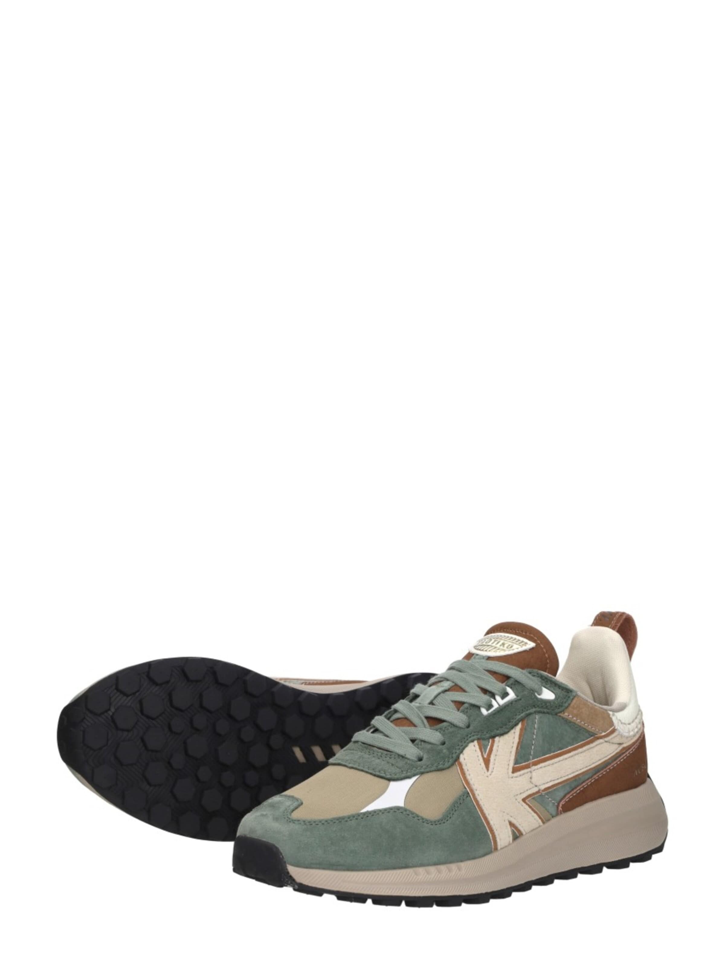 Baskets basses 'Vancoouver Artisan' Kaotiko en vert