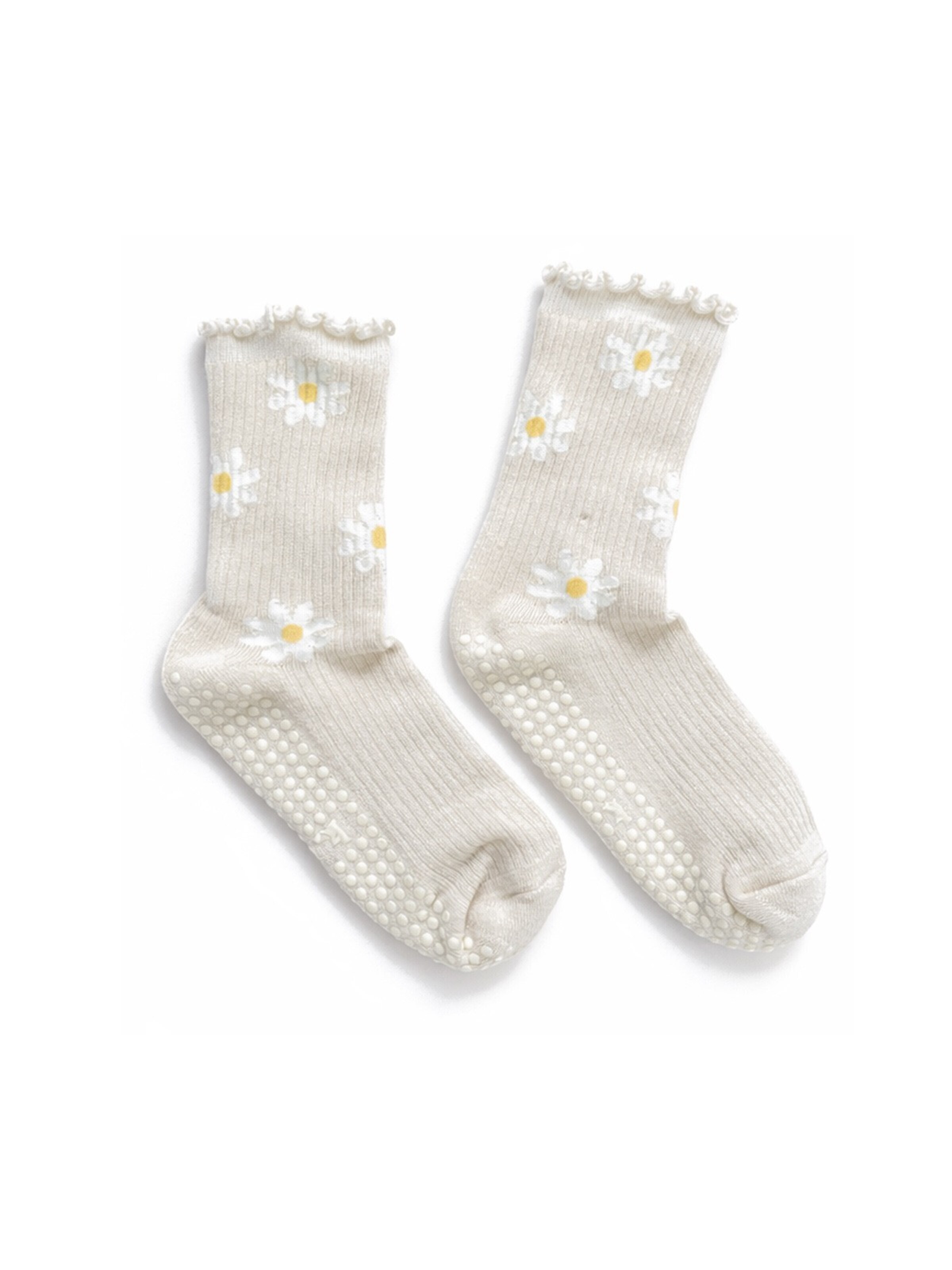 KORRHAUS Sports socks 'Camille' in Beige: front