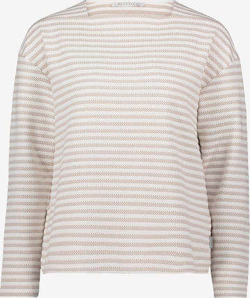 Sweat-shirt Betty & Co en beige : devant